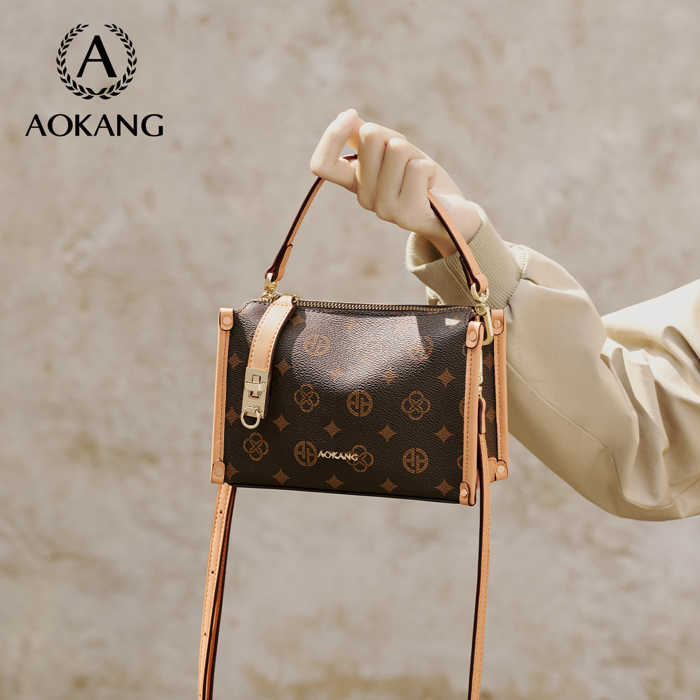 奥康枕头包2026新款高级感手提包女款大容量通勤单肩包女士斜挎包,箱包皮具/热销女包/男包,通用款女包,淘宝优惠券,粉丝福利购,淘宝优惠卷