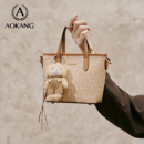 奥康手提包2025新款 单肩包新年礼物 斜挎包2026通勤包手拎小包女式