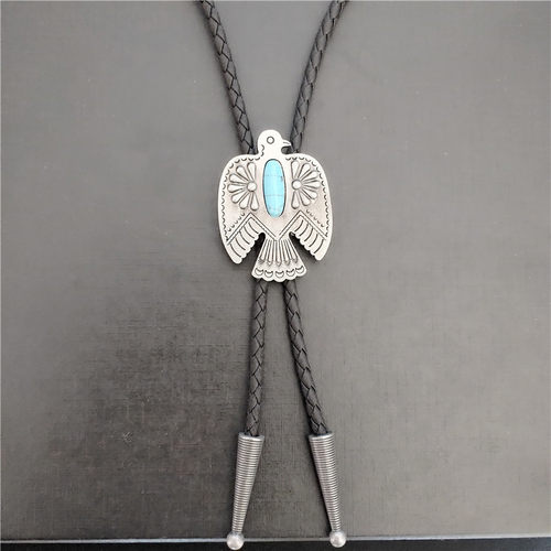 西部牛仔领带休闲衬衣配饰百搭