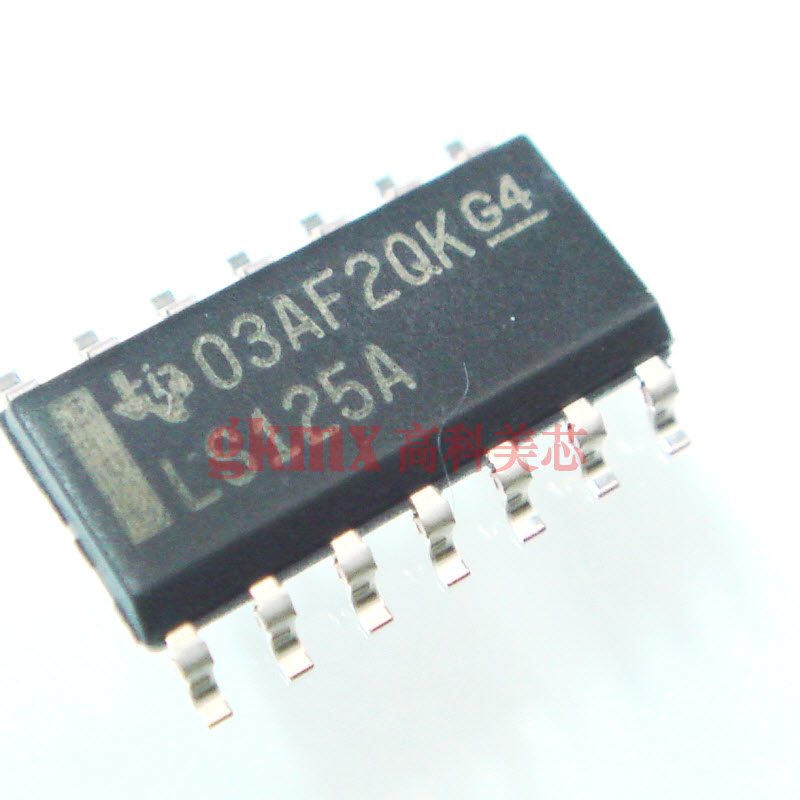 高科美芯 集成电路74LS125A SOP14 3.9MM 四总线缓冲器 2.5元/PCS