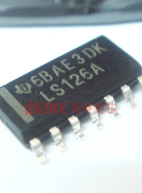 TI集成电路74LS126A SOP14 3.9MM四线驱动器缓冲3元/PCS
