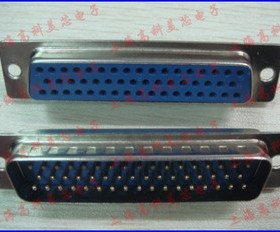 高科美芯 接插件 D型串口座三排DB50公头与母头 焊线 1套9元