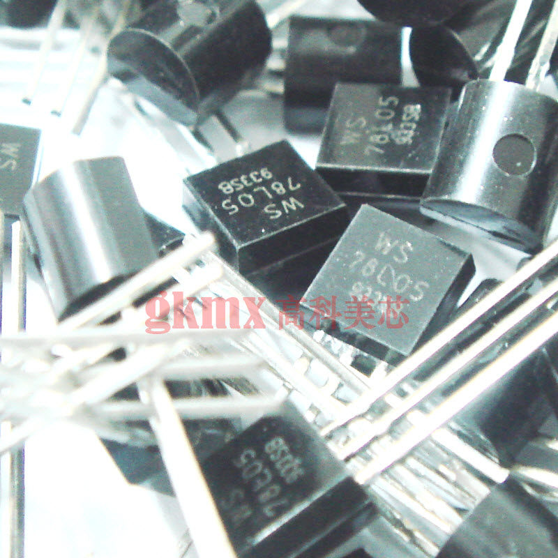 高科美芯 WS三端稳压78L05 TO92 电压调节器 5V 5% 100mA 10只5元