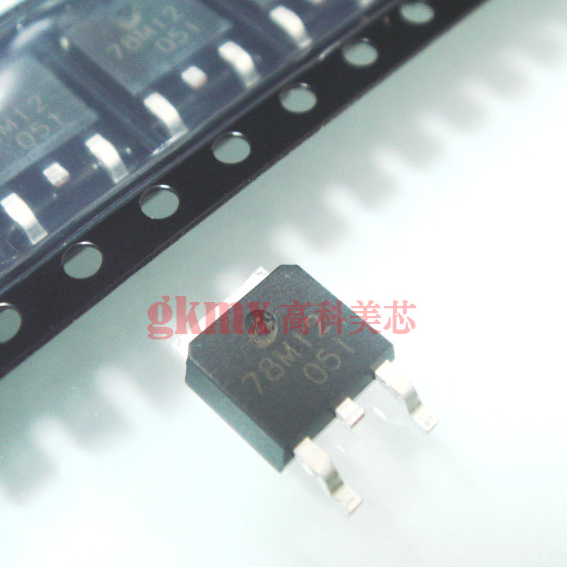 高科美芯 三端稳压78M12 TO252 电压调节器12V正极 1.2元/PCS