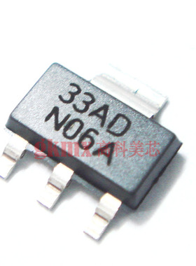 高科美芯 进口稳压器LM1117-5V(SOT223/低压差800mA)2.5元/PCS