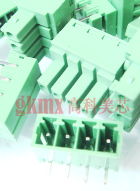 接线端子15EDG3.81-4芯 4PIN 125V/8A弯脚间距3.81mm 1套2元