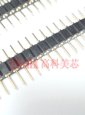 高科美芯 单排圆孔针1X40芯 40PIN直针 针间距2.00MM 6元/PCS