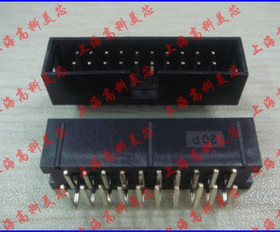 高科美芯 简易牛角插座DC3-20芯 20PIN弯针 间距2.54mm 10个6元