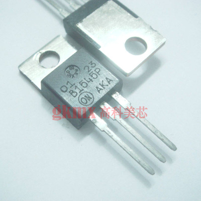 肖特基二极管MBR1545CT B1545P TO220 电源整流器 正 2元/PCS