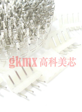 高科美芯 接插件 白色插座CH3.96-4芯 弯脚直插 3.96间距 10套6元