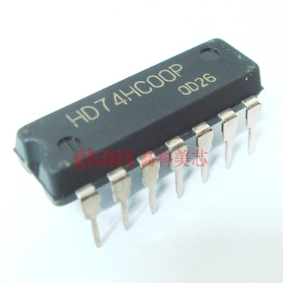 高科美芯 IC集成电路HD74HC00P DIP14逻辑芯片74HC特价 2.8元/PCS