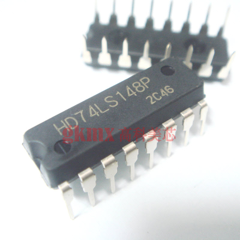 高科美芯 IC集成电路HD74LS148P DIP16 编码器 解码器 6.5元/PCS