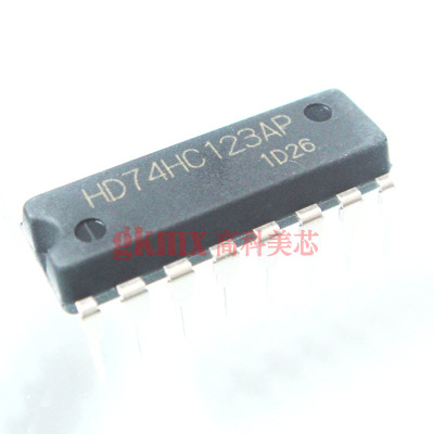 高科美芯 IC集成电路HD74HC123AP DIP16 多谐振荡器 3元/PCS