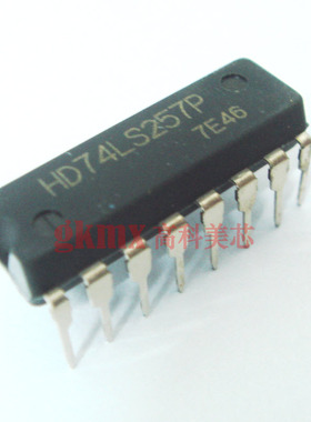高科美芯 IC集成电路HD74LS257P DIP16编码器解码复用器4元/PCS