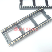 芯片插座 40芯宽体 IC座 高科美芯 圆孔IC座40PIN DIP40 2元 PCS