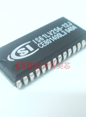 高科美芯 IS61LV256-12J SOJ28 32K×8低电压CMOS静态RAM 5元/PCS