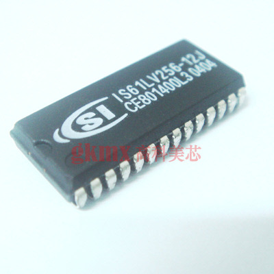 高科美芯 IS61LV256-12J SOJ28 32K×8低电压CMOS静态RAM 5元/PCS
