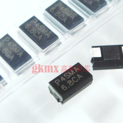 高科美芯 TVS瞬变二极管SMAJ6.8CA双向抑制器 A型封装SMA 10个6元