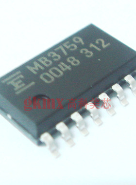 高科美芯 集成电路MB3759 SOP16贴片 软开关PWM控制器 15元/PCS
