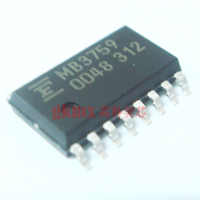 高科美芯 集成电路MB3759 SOP16贴片 软开关PWM控制器 15元/PCS