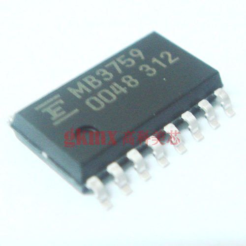 高科美芯 集成电路MB3759 SOP16贴片 软开关PWM控制器 15元/PCS
