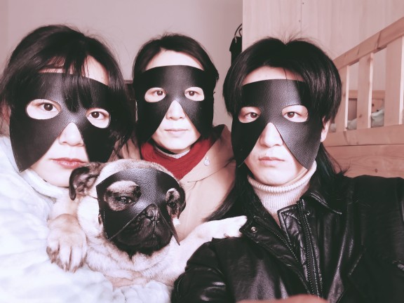 跨年圣诞节日漫展生日恶搞暗黑匠匠【手工皮面具】哲学van搞笑cos