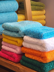 品牌订单 奢侈品ABYSS工艺 100％新疆长绒棉加厚大浴巾毛巾方巾