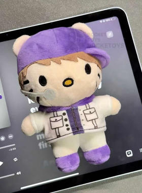 Justinbieber Kitty包包小挂件哈喽凯蒂猫明星贾斯汀比伯演唱会