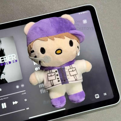 Justinbieber Kitty包包小挂件哈喽凯蒂猫明星贾斯汀比伯演唱会