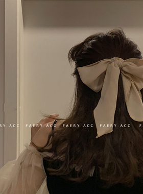 Faery Acc温精灵同款蝴蝶结发绳头饰仙女森系超仙韩国少女头绳ins