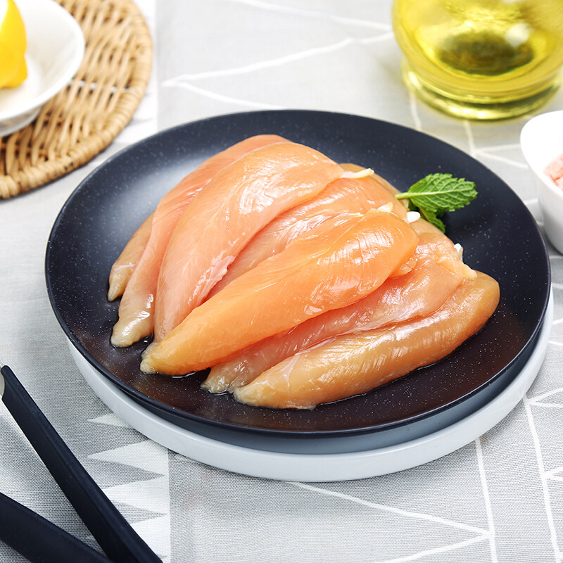 上鲜鸡小胸3kg(6斤)出口品质无激素鸡里脊肉健身代餐饮食材包邮