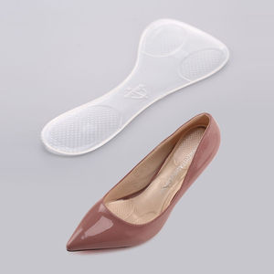 带胶透明硅胶女前掌半码垫七分垫后跟帖防滑柔软防痛舒适高跟鞋垫