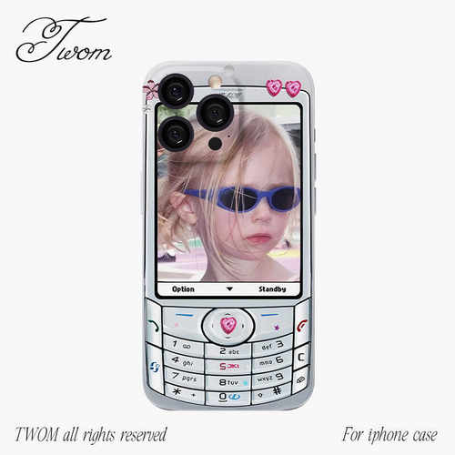Y2K创意大哥大iPhone手机壳