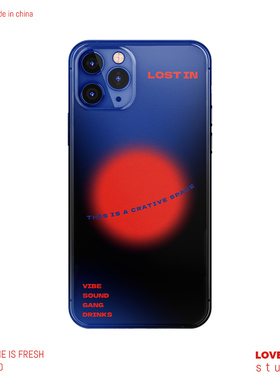 TWOM原创靛蓝艺术生iPhone16promax手机壳创意适用苹果15promax全包个性14promax高级感13软壳12不撞壳