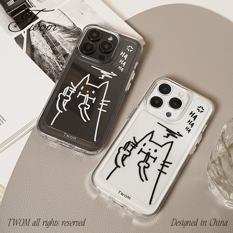 TWOM个性简约搞怪手机壳