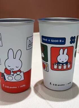 古茗联动米菲兔冷变杯套装