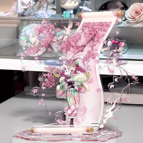 新款鬼灭之刃甘露寺蜜璃立牌