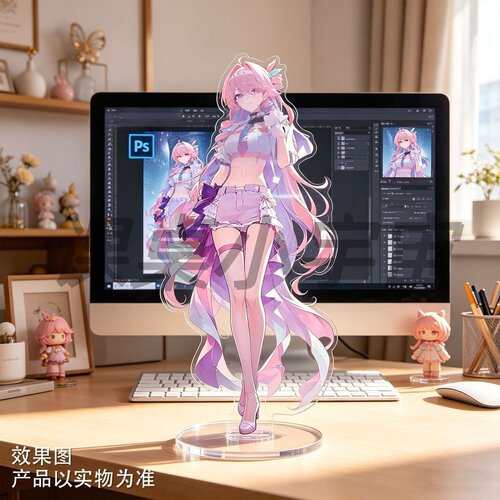 鸣潮韩联动二周年自制立牌