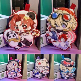 ch五常周边瓷美英法俄可爱卡通书包钥匙扣不织布挂件礼物闺蜜收藏