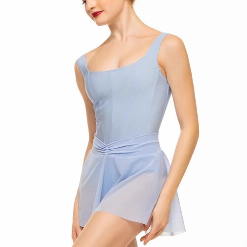 幻梦现货美国进口ELEVE DANCE芭蕾体服DIANA鱼骨线分割舞蹈练功服