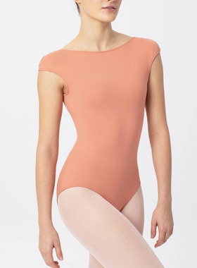 幻梦现货西班牙进口INTERMEZZO芭蕾练功服一字肩大露背舞蹈连体服