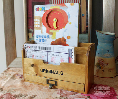 包邮木质cd唱片快递单桌面收纳架