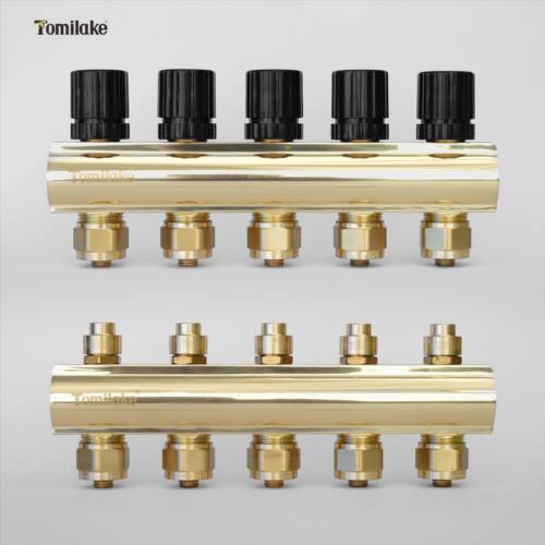 TM803 E系列托米雷克地暖地热全铜分集水器2-8路工程推荐