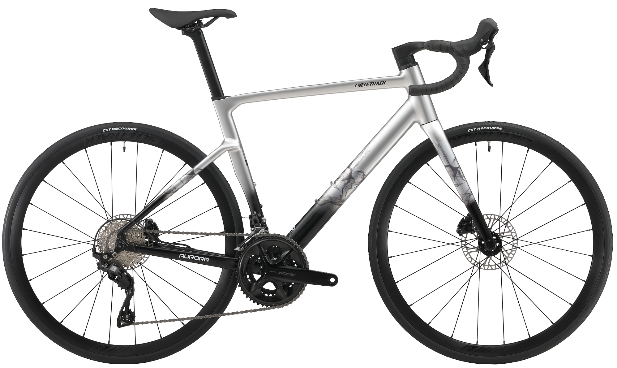 CyCletrack CK-AUURORora Aurora Aluminum Alloy Diberbal Highway 24-speed oil brake
