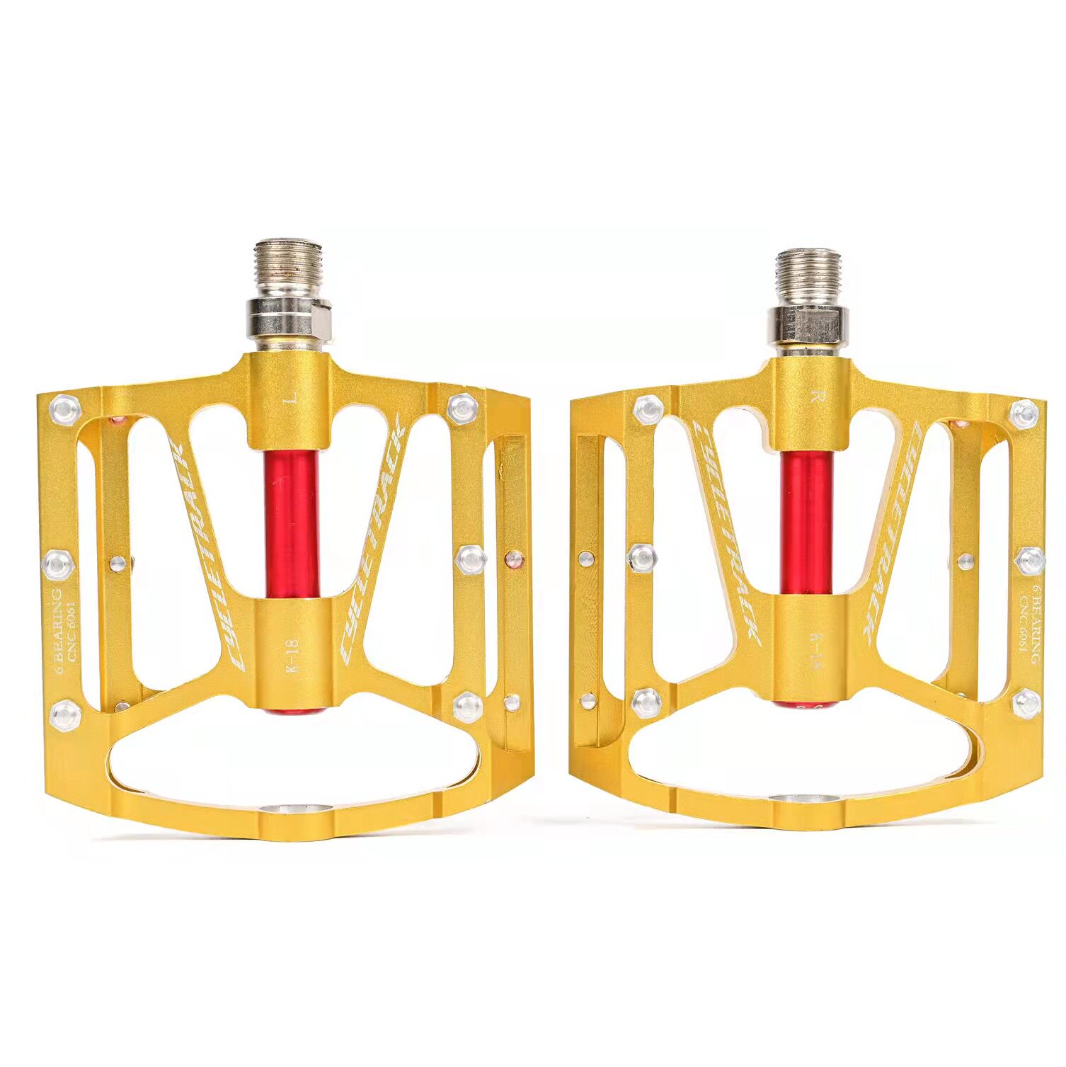 CYCLETRACK CK-K18脚踏  全新设计自行车脚踏铝合金 CNC培林轴承