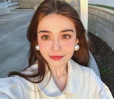 925s防过敏珍珠母贝壳复古风耳夹