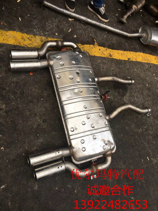 适用于捷豹XJL XE XF F-TYPE S-TYPE XJ6 三元催化器排气管拆车件