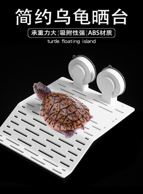 乌龟用品背台爬坡吸盘浅水