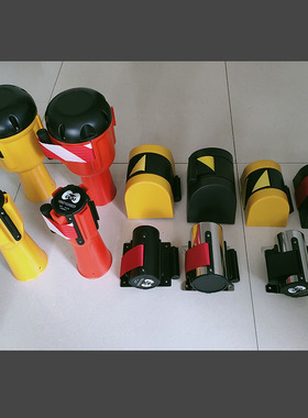 【热卖】8米伸缩拉头 5m栏杆挂墙 隔离带围栏杆 挂壁式护栏收缩器