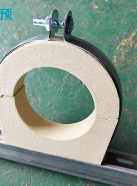 聚氨酯P型卡保温P型管卡速丽保管托木管托P型卡C型钢保温管卡镀锌